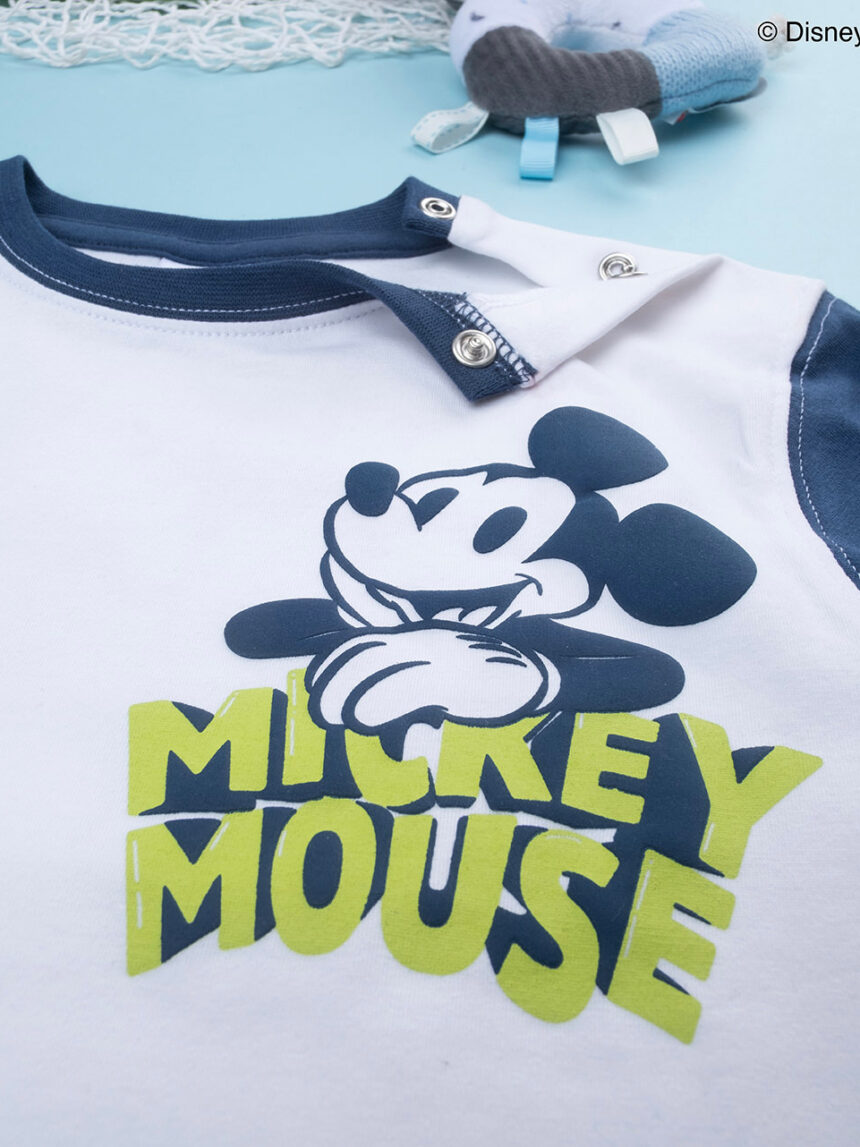 βρεφικό σετ t-shirt και σορτσάκι mickey για αγόρι - Prénatal