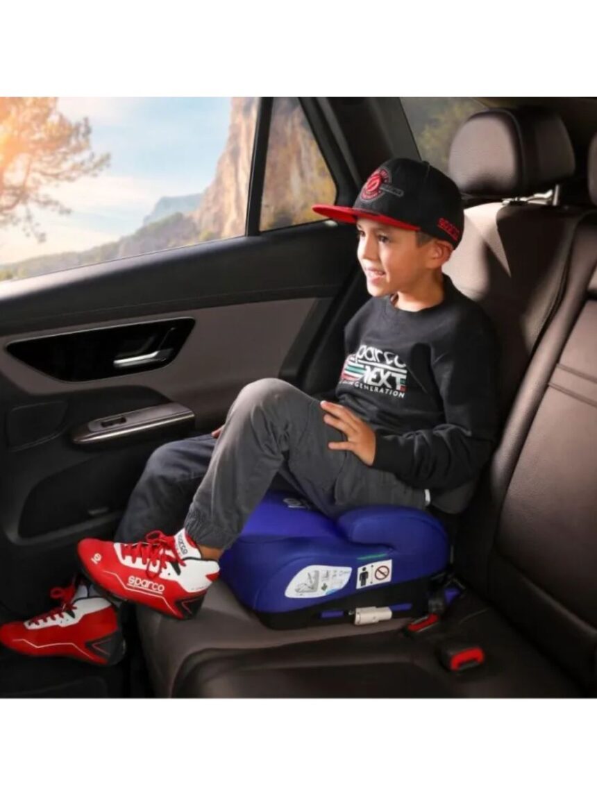 Sparco booster κάθισμα i-size (125-150cm) με isofix blue sk100ibl - SPARCO