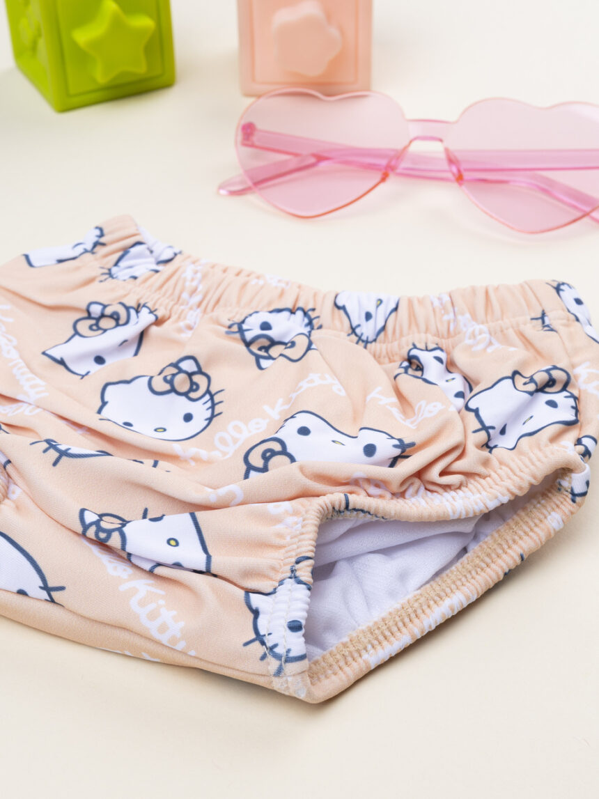 βρεφικό μαγιό πάνα πορτοκαλί hello kitty για κορίτσι - Prénatal