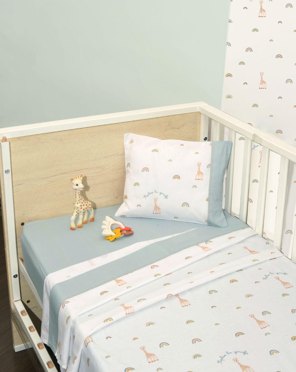 Sophie la girafe σεντόνια κούνιας 3 τεμ 110x170 σχέδιο 503 46-6706/503