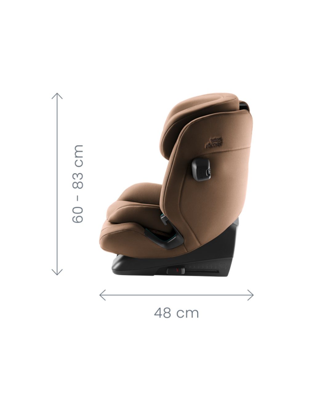 Britax romer κάθισμα αυτοκινήτου advansafix pro i-size (76-150cm) style deep grey - Britax/Romer