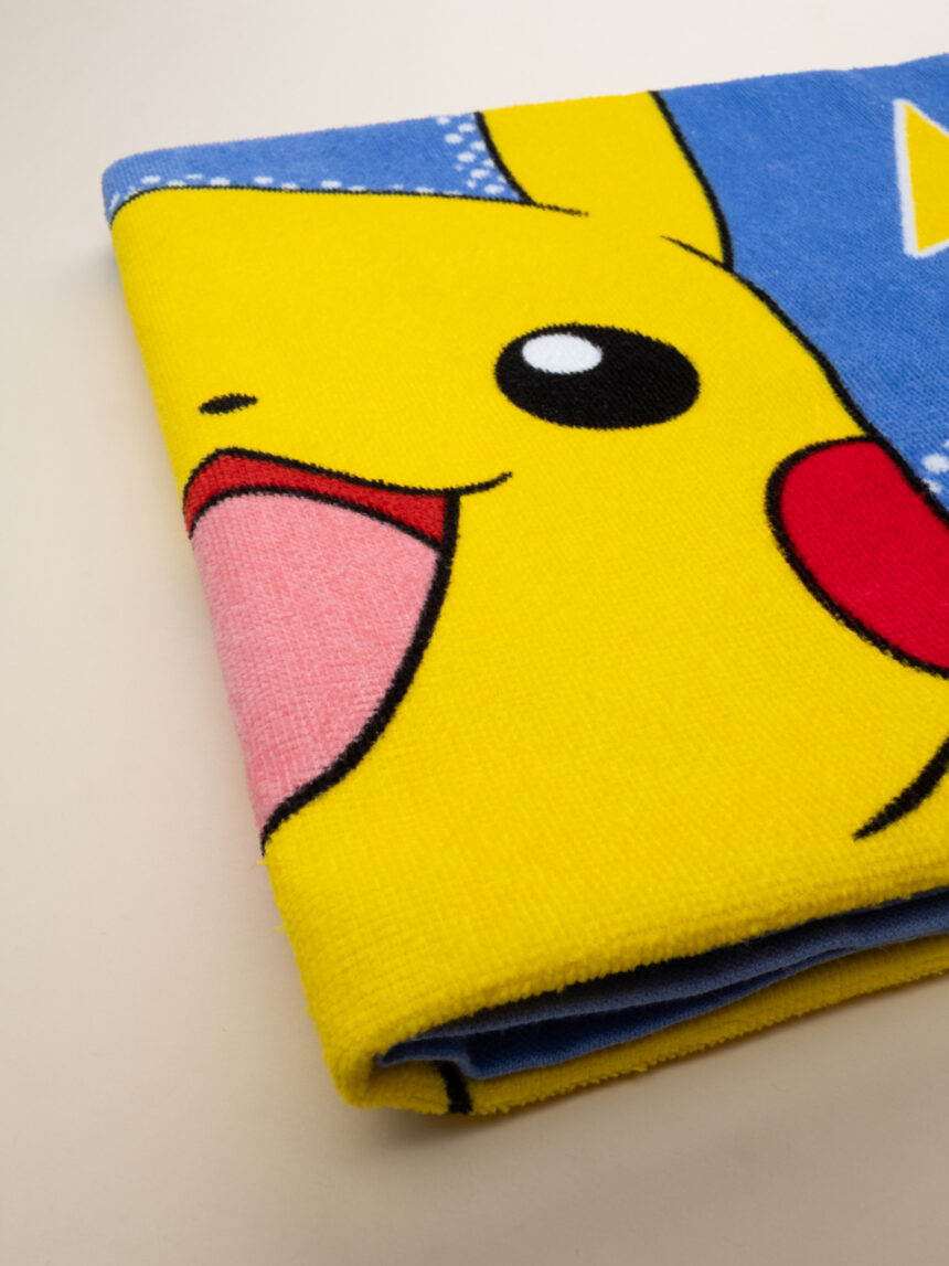 παιδική πετσέτα θαλάσσης μπλε pokémon για αγόρι - Prénatal