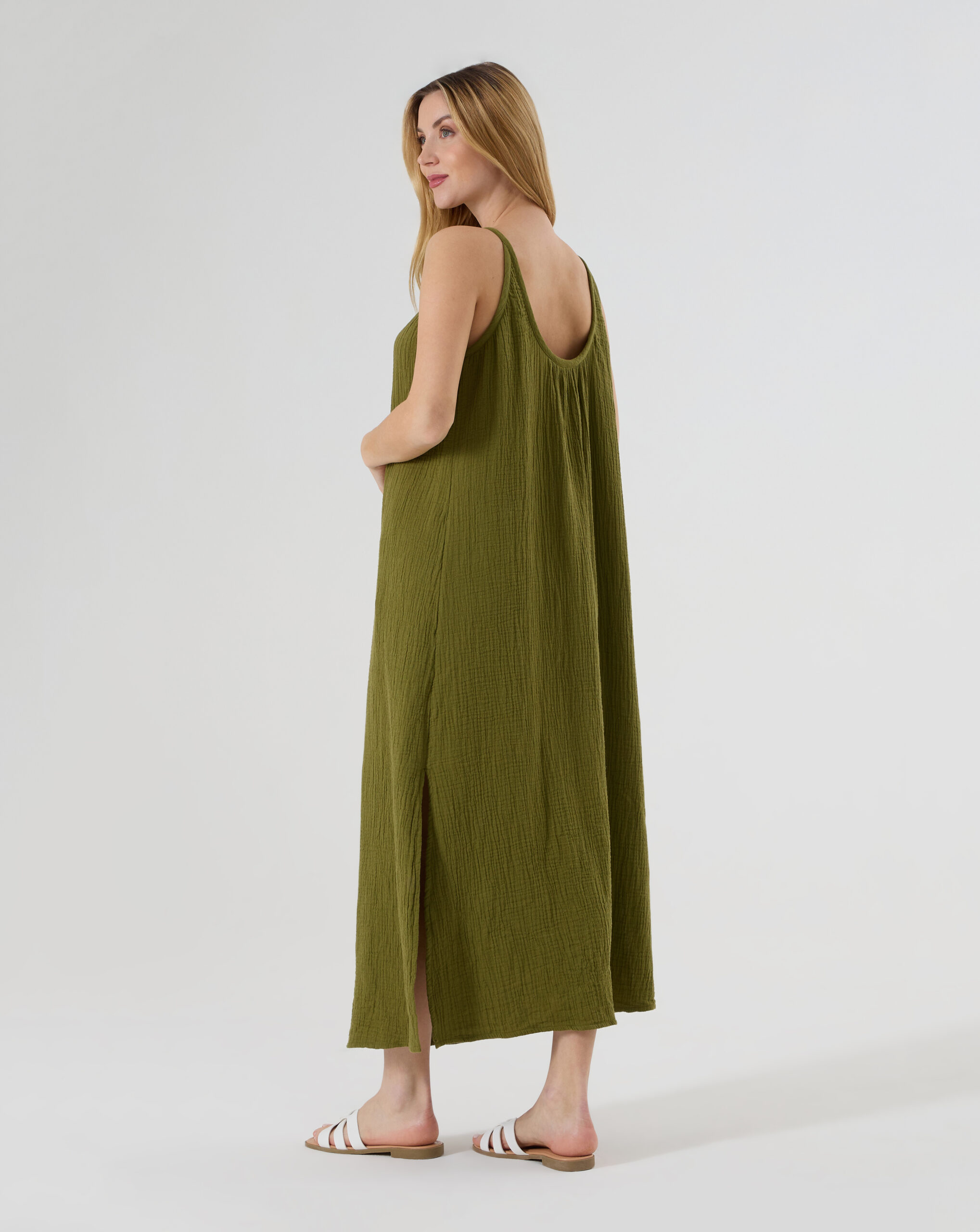 γυναικείο φόρεμα εγκυμοσύνης πράσινο - Prénatal