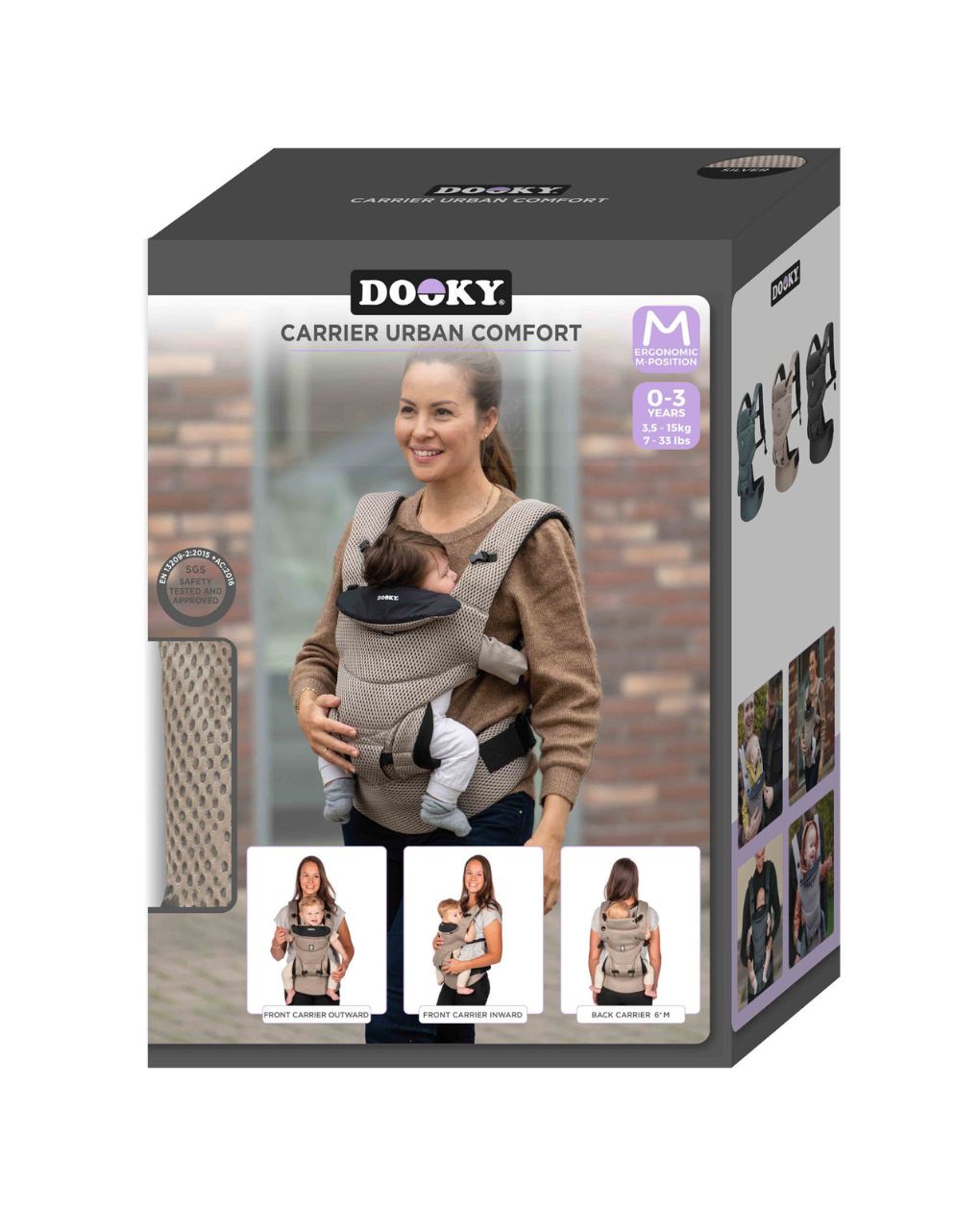 Dooky μάρσιπος 3 θέσεων beige desert dk-126303 - Dooky