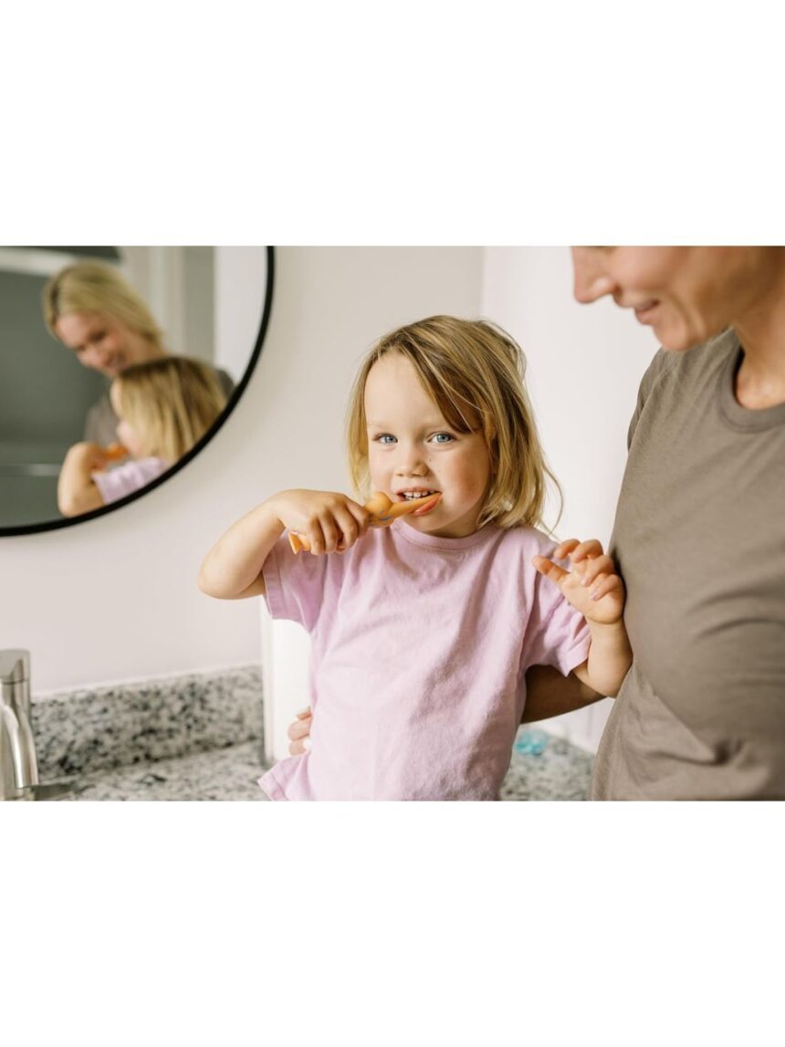 Dr. brown's οδοντόβουρτσα βίδρα orange hg097 - Dr Browns