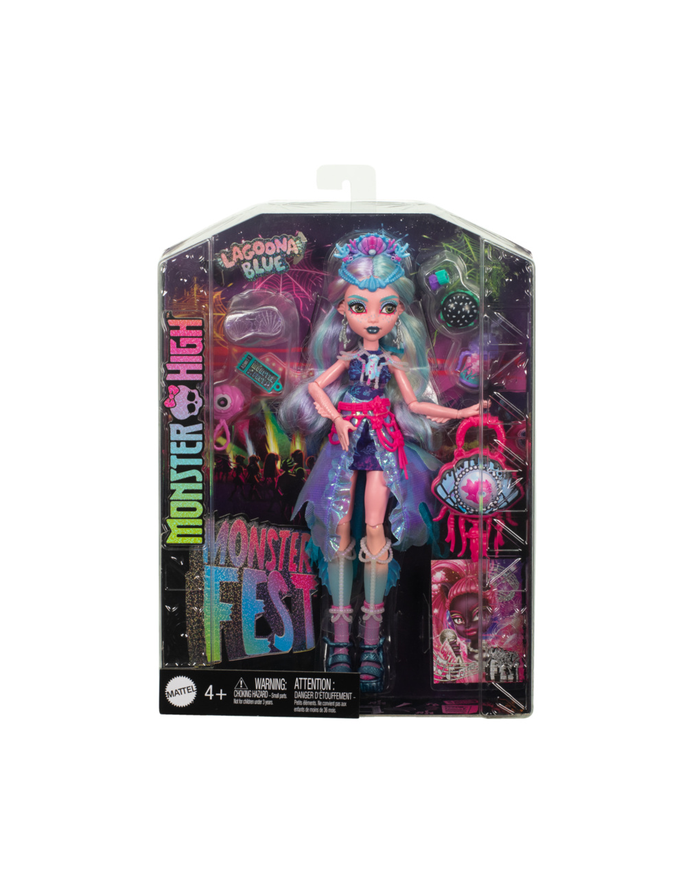 Monster high κούκλα monster fest-lagoona hxh82 - Monster High