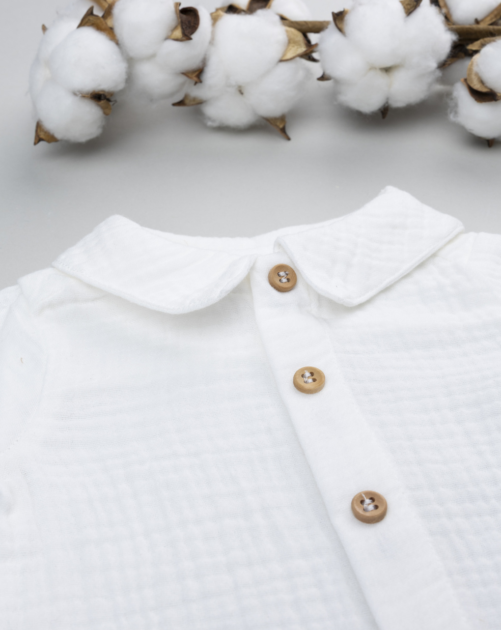 βρεφικό σετ πουκάμισο και σορτσάκι με αρκουδάκι για αγόρι - Prénatal