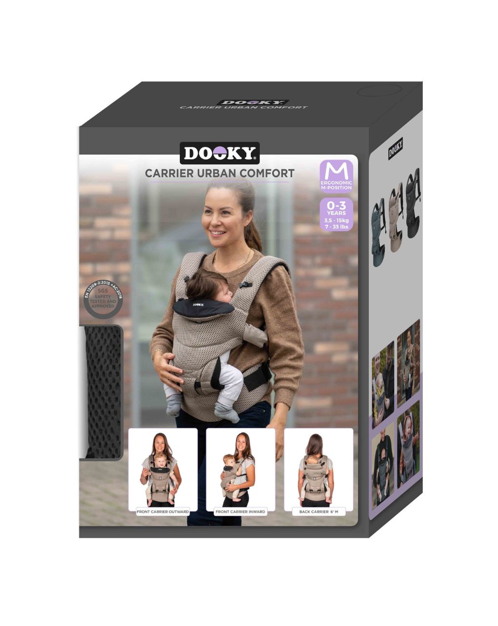 Dooky μάρσιπος 3 θέσεων black dk-126304 - Dooky