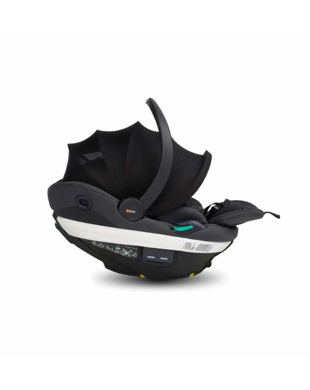 Besafe κάθισμα αυτοκινήτου go beyond i-size (40-87cm) black soft breeze 11036236.bsb - Be Safe