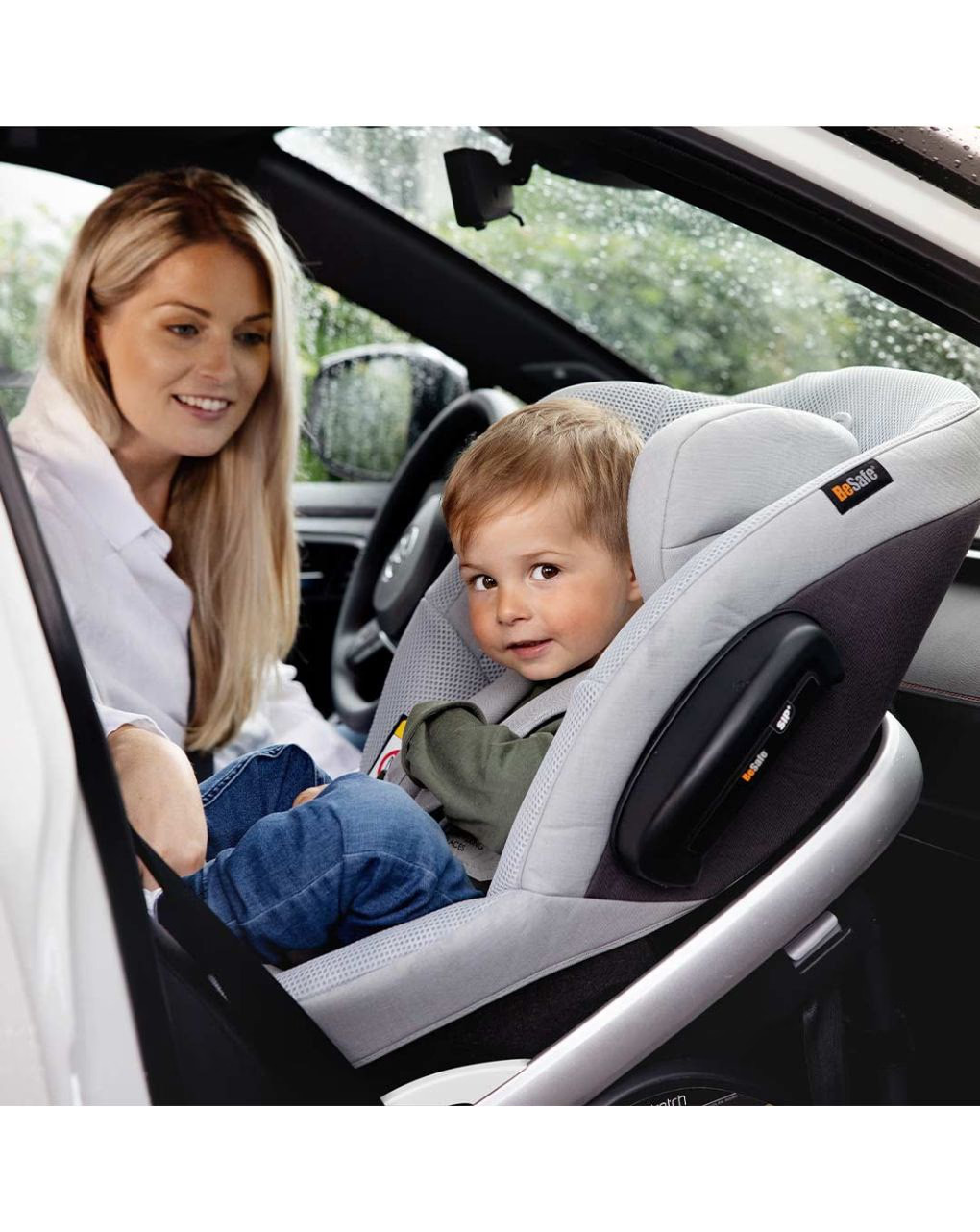 Besafe αντεστραμμένο κάθισμα αυτοκινήτου stretch b i-size (40-125cm) peak mesh 11025670.pem - Be Safe