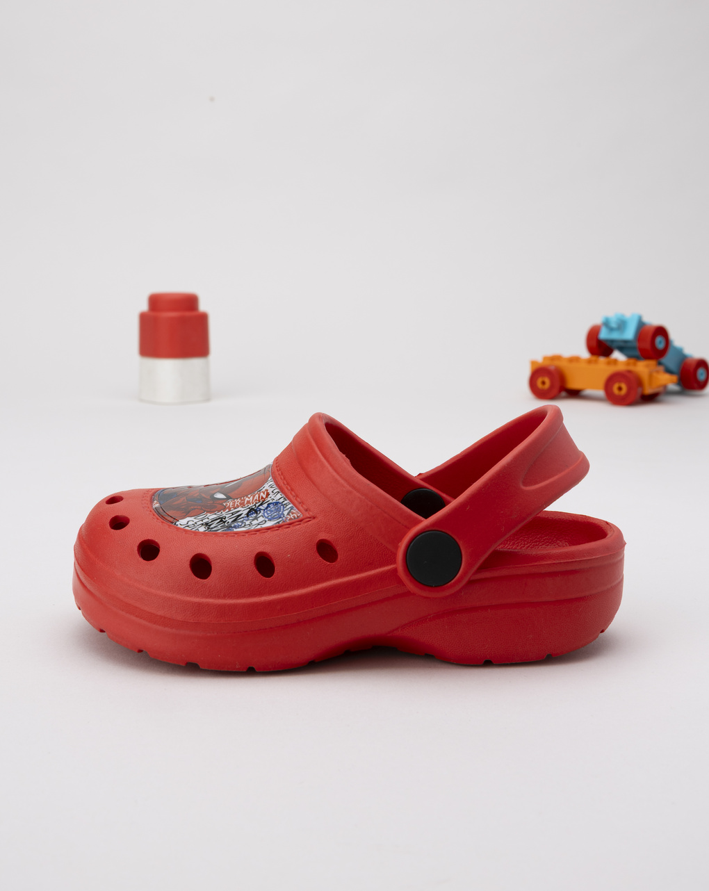 σαμπό θαλάσσης κόκκινα με τον spiderman για αγόρι - SILVER