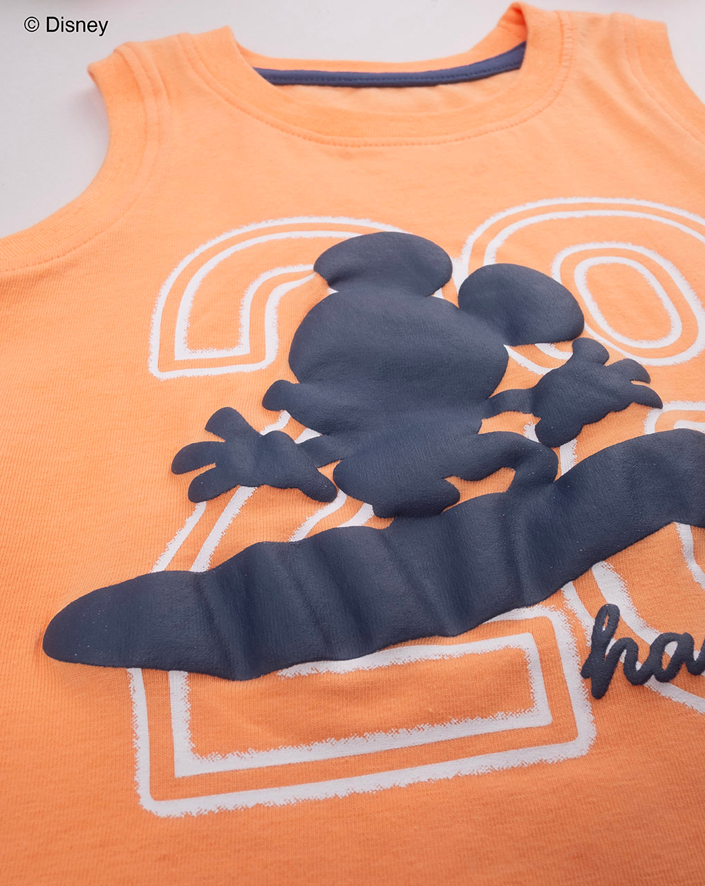 βρεφική μπλούζα πορτοκαλί mickey για αγόρι - Prénatal