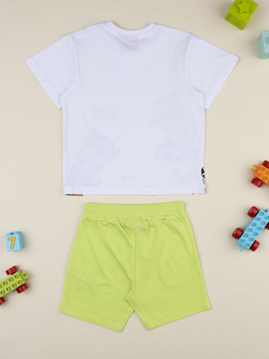 βρεφικό σετ t-shirt και σορτσάκι paw patrol για αγόρι - Prénatal