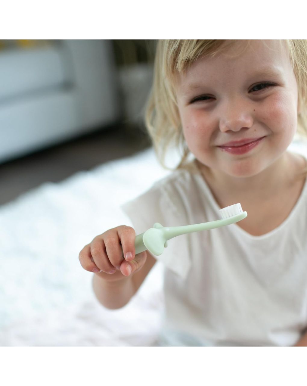 Dr. brown's βρεφική οδοντόβουρτσα ελεφαντάκι mint hg016 - Dr Browns