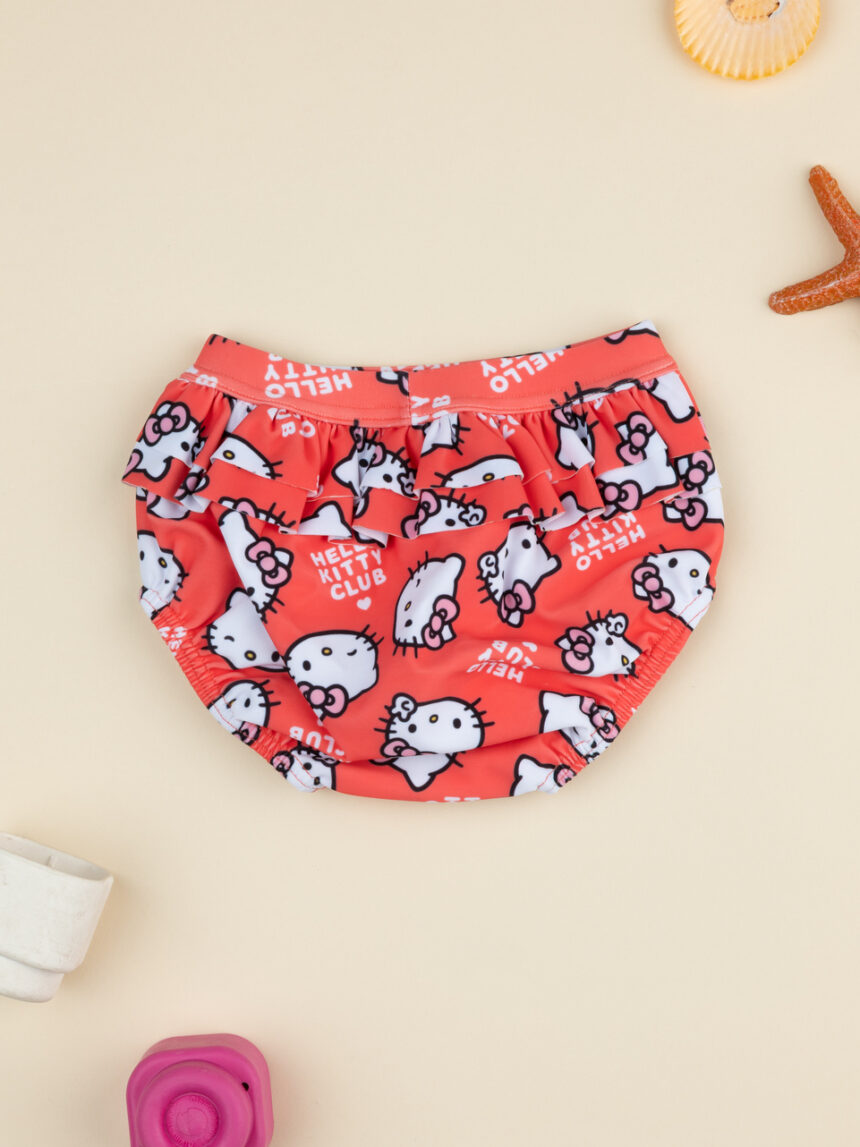 βρεφικό μαγιό πάνα κοραλί hello kitty για κορίτσι - Prénatal