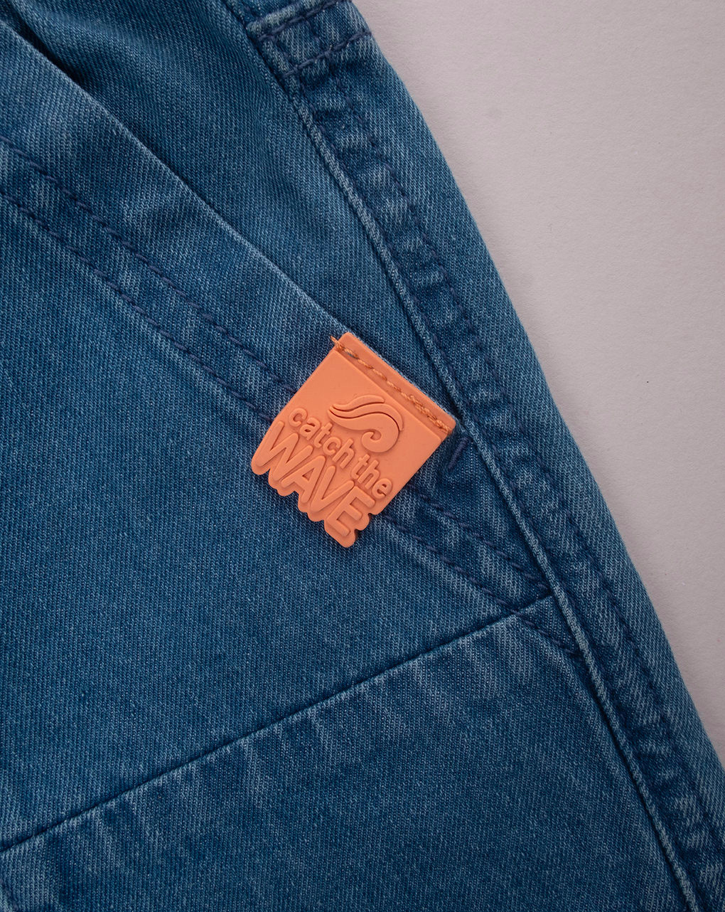 παιδική τζιν βερμούδα μπλε wave για αγόρι - Prénatal