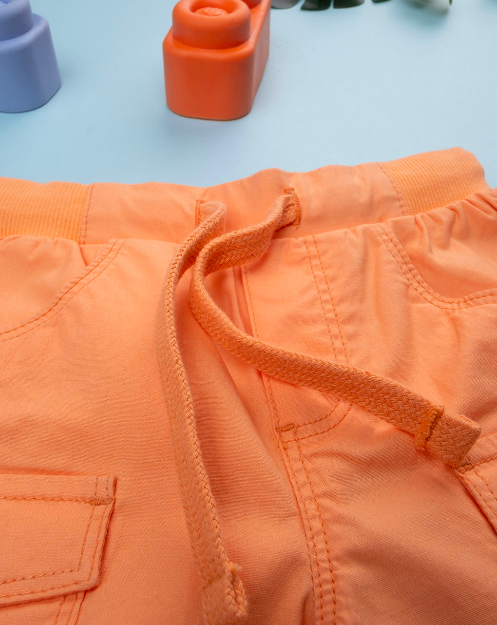 βρεφική βερμούδα πορτοκαλί surfer για αγόρι - Prénatal