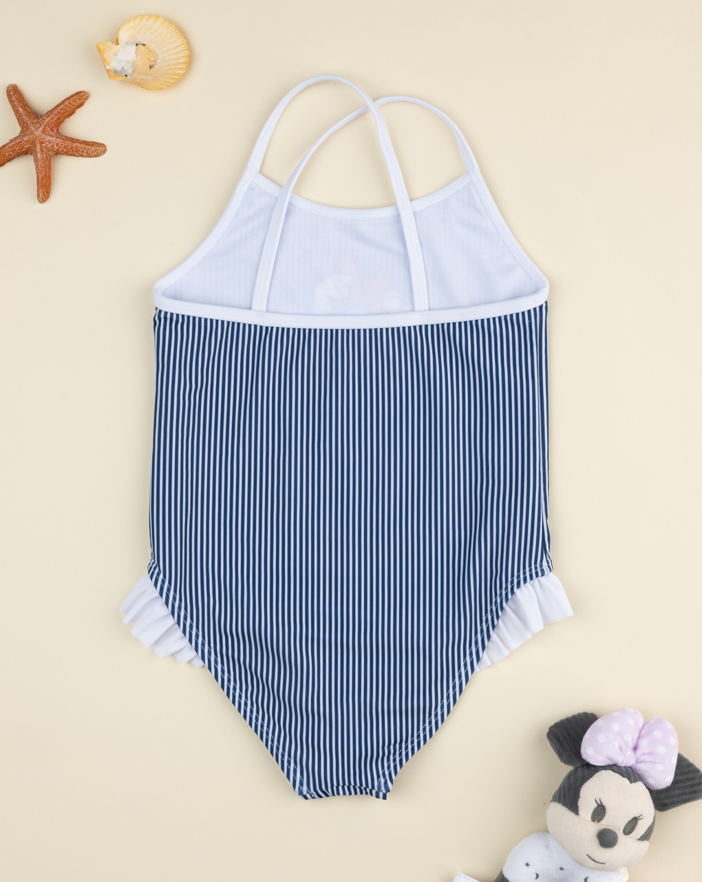 παιδικό ολόσωμο μαγιό ριγέ minnie για κορίτσι - Prénatal