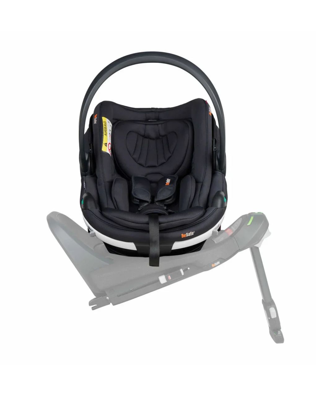 Besafe κάθισμα αυτοκινήτου go beyond i-size (40-87cm) black soft breeze 11036236.bsb - Be Safe