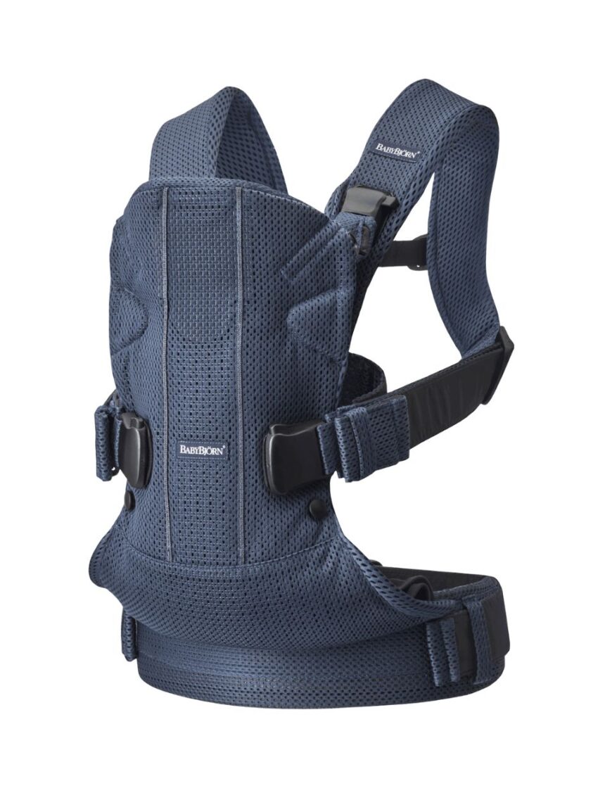 Babybjοrn μάρσιπος one air 3d mesh navy blue - Baby Bjorn