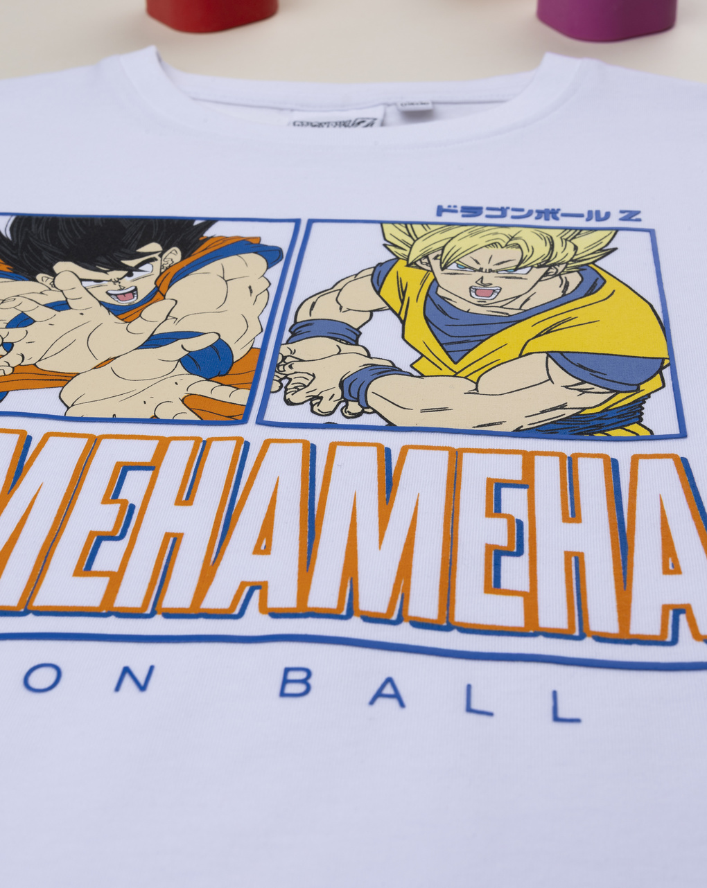 παιδικό t-shirt λευκό dragon ball για αγόρι - Prénatal