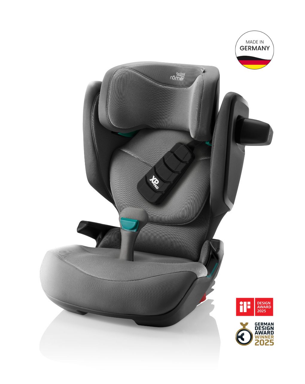 Britax romer κάθισμα αυτοκινήτου kidfix pro i-size (100-150cm) style mineral grey