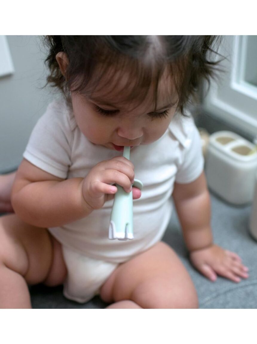 Dr. brown's βρεφική οδοντόβουρτσα ελεφαντάκι mint hg016 - Dr Browns