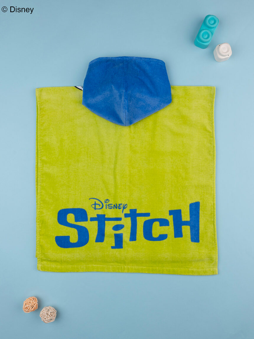 βρεφικό πόντσο θαλάσσης λαχανί stitch για αγόρι - Prénatal