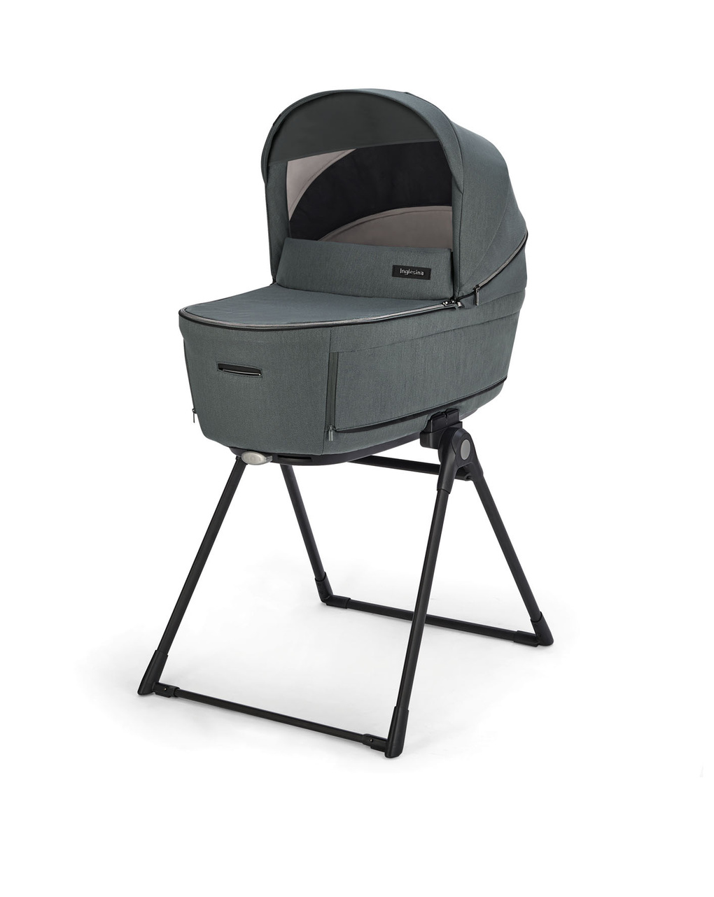 Inglesina σύστημα μεταφοράς quattro aptica darwin recline με σκελετό litio emerald grey - Inglesina