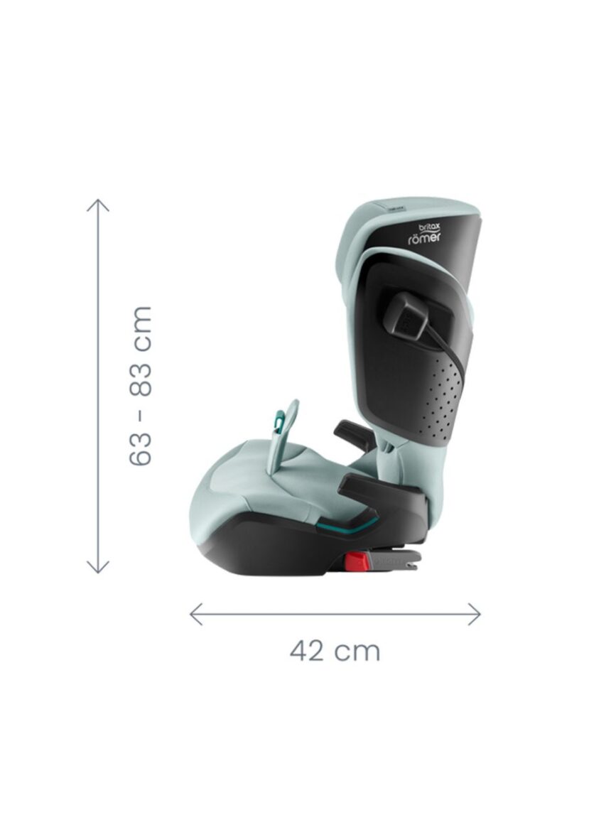 Britax romer κάθισμα αυτοκινήτου kidfix pro i-size (100-150cm) style mineral grey - Britax/Romer