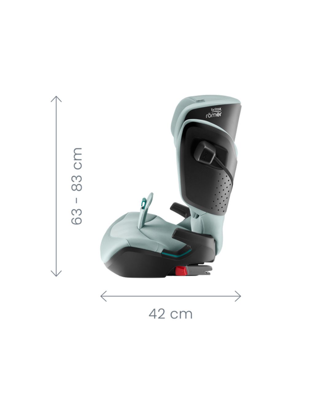 Britax romer κάθισμα αυτοκινήτου kidfix pro i-size (100-150cm) style mineral grey - Britax/Romer