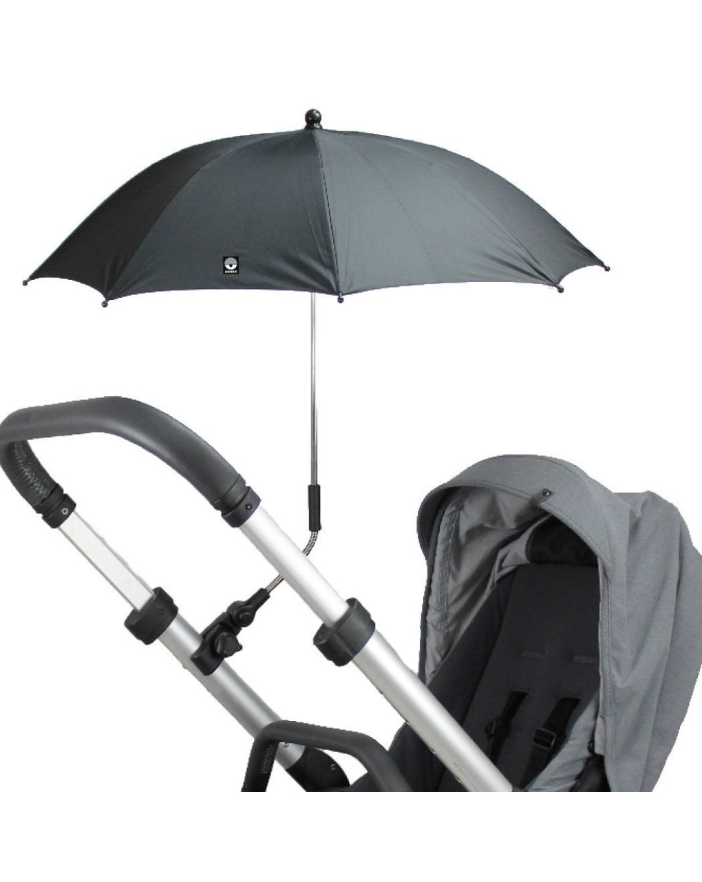 Dooky ομπρέλα καροτσιού με δείκτη προστασίας upf 50+ black dk-5728251 - Dooky