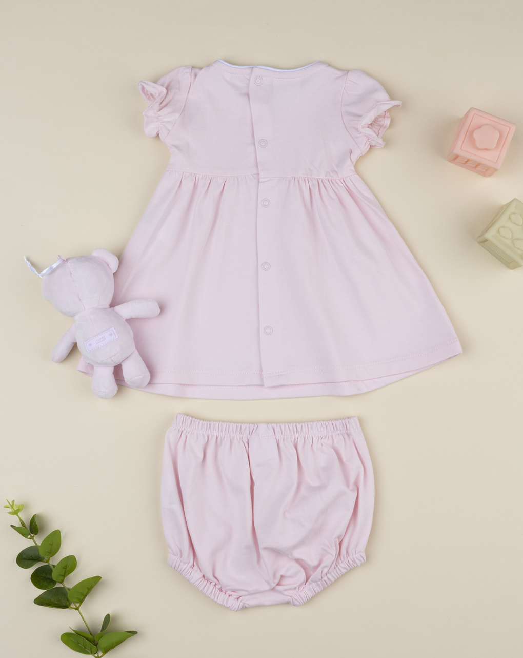 βρεφικό φόρεμα ροζ gift για κορίτσι - Prénatal