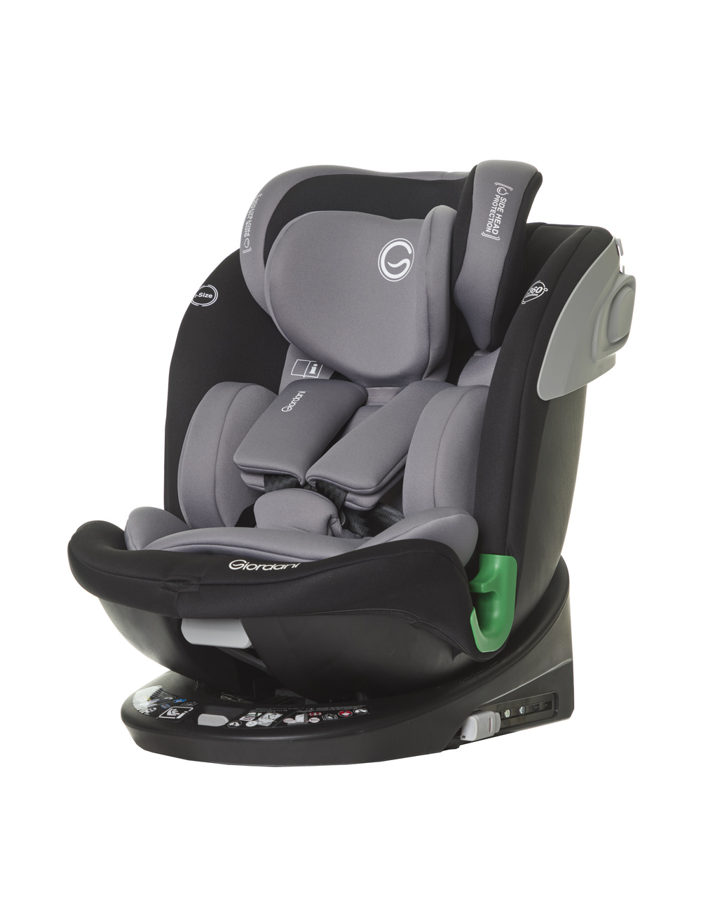 Giordani κάθισμα αυτοκινήτου jupite 360° i-size (40-150cm) με isofix
