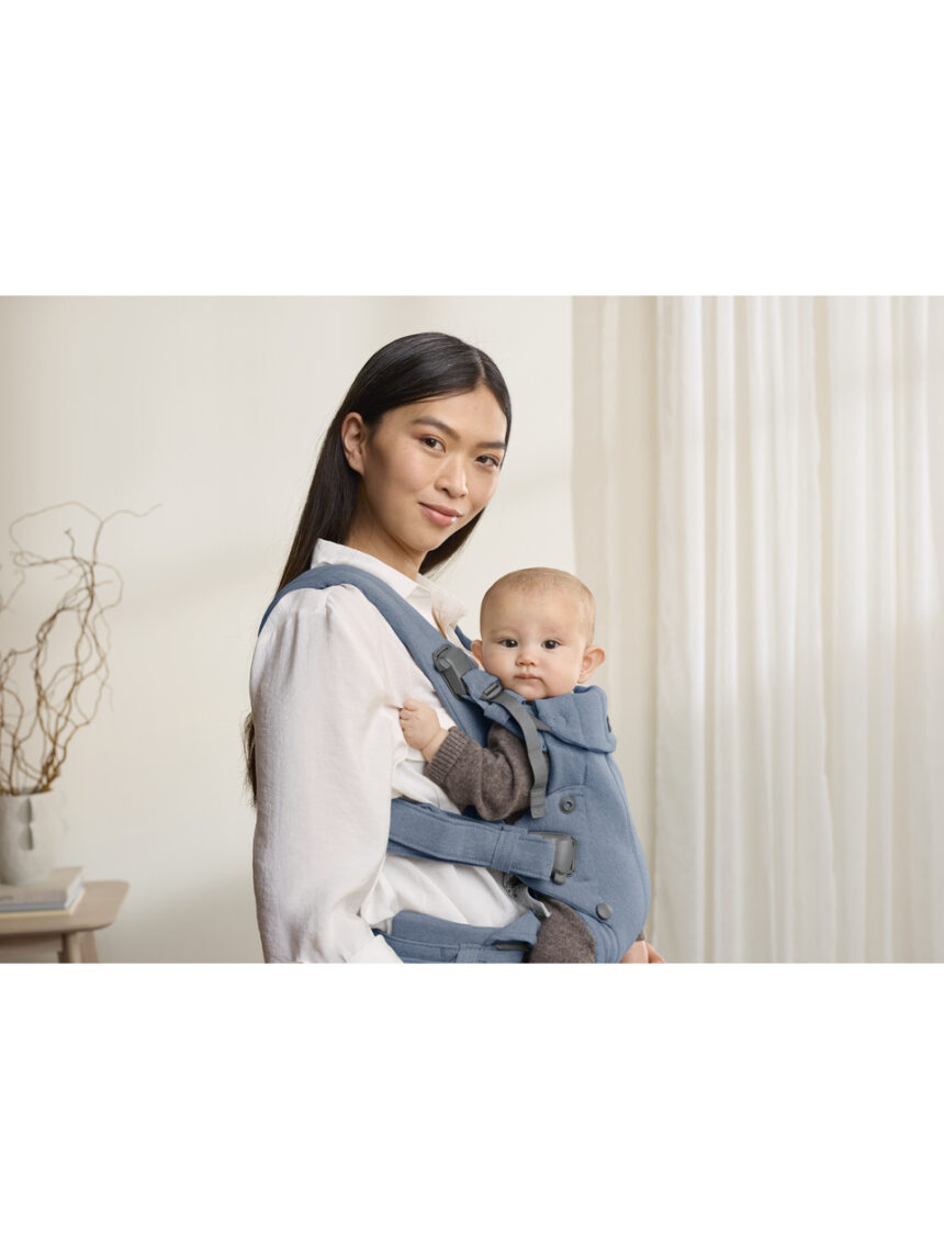 Babybjorn μάρσιπος harmony woven melange blue - Baby Bjorn