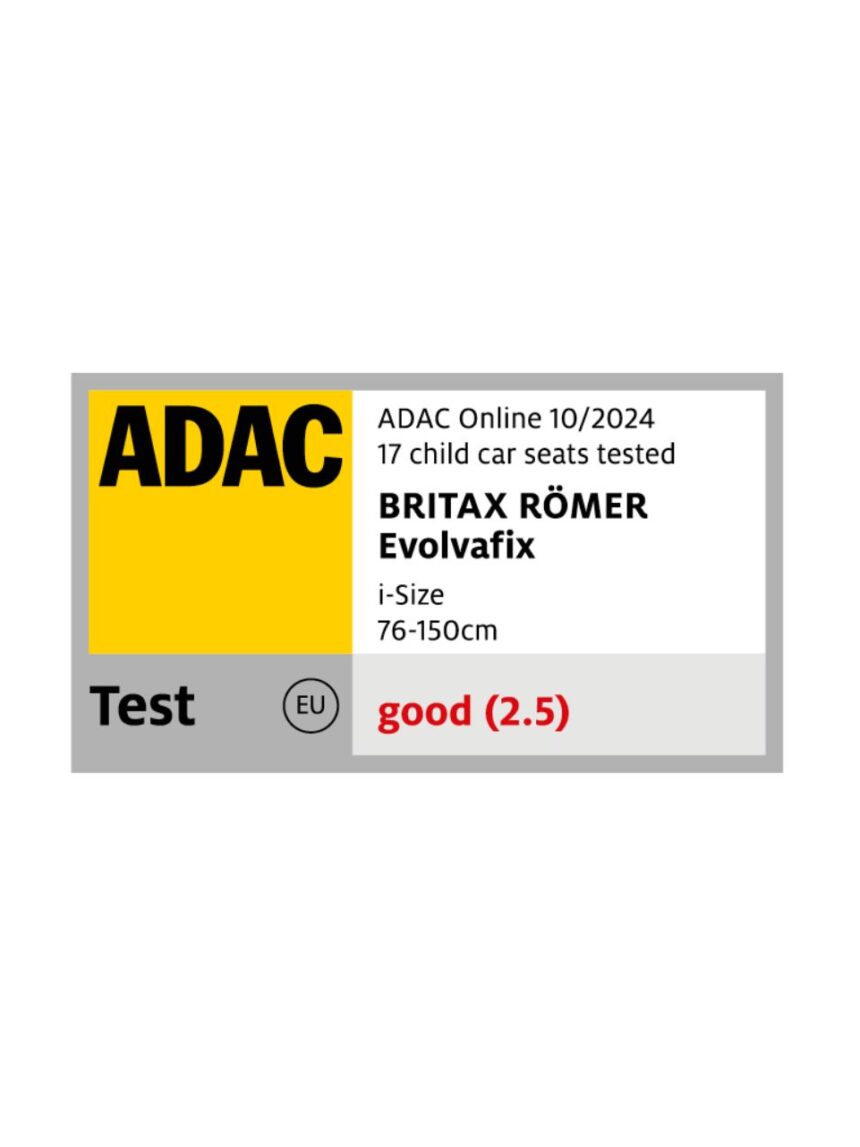 Britax romer κάθισμα αυτοκινήτου evolvafix i-size (76-150cm) space black - Britax/Romer