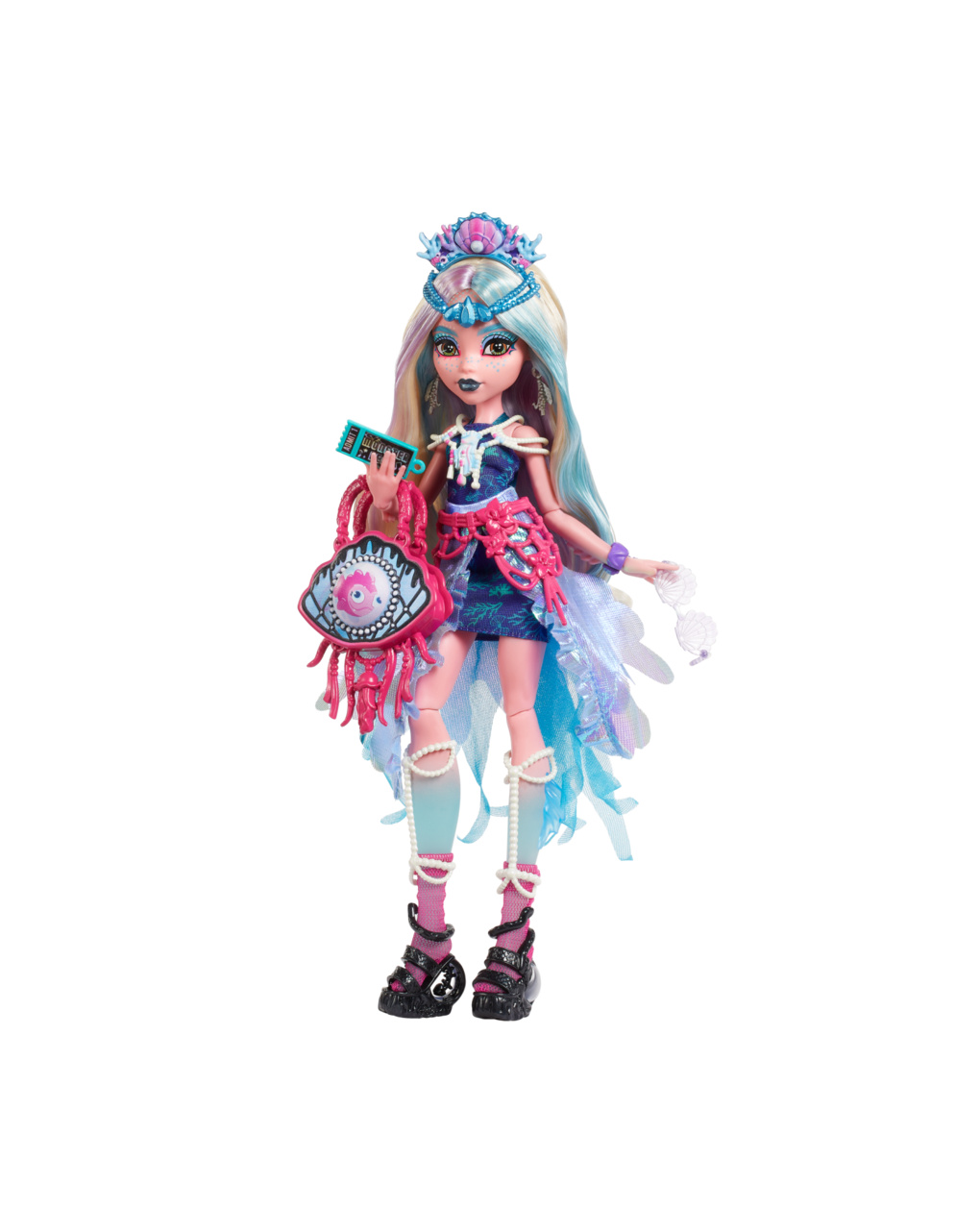 Monster high κούκλα monster fest-lagoona hxh82 - Monster High