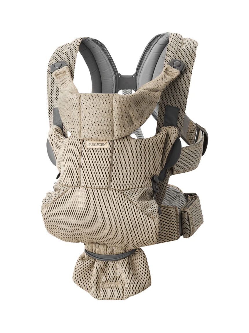 Babybjorn μάρσιπος move 3d mesh grey beige - Baby Bjorn