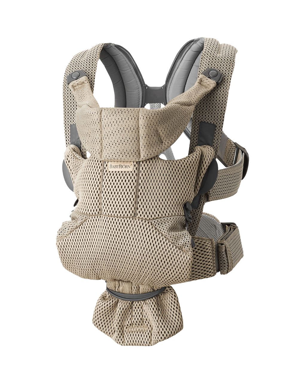 Babybjorn μάρσιπος move 3d mesh grey beige - Baby Bjorn
