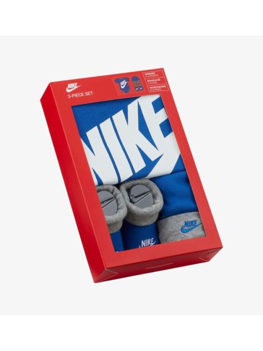 Nike αθλητικό σετ x3 0-6 μηνών ln0073-u89 για αγόρι - Nike