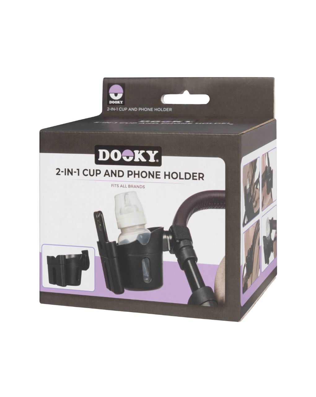 Dooky ποτηροθήκη για καρότσι & θήκη τηλεφώνου 2 σε 1 dk-5728101 - Dooky