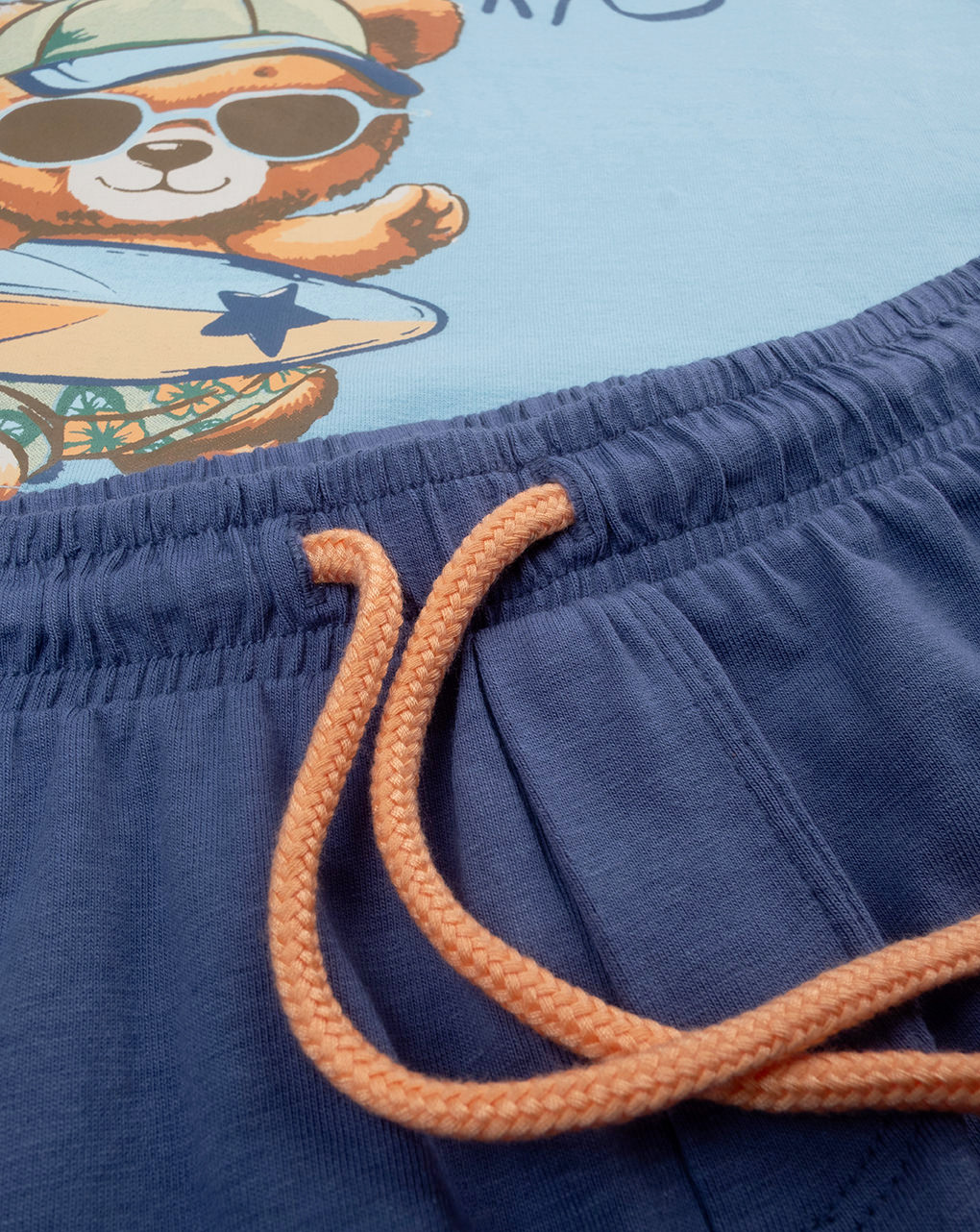 βρεφικό σετ t-shirt και σορτσάκι surf για αγόρι - Prénatal