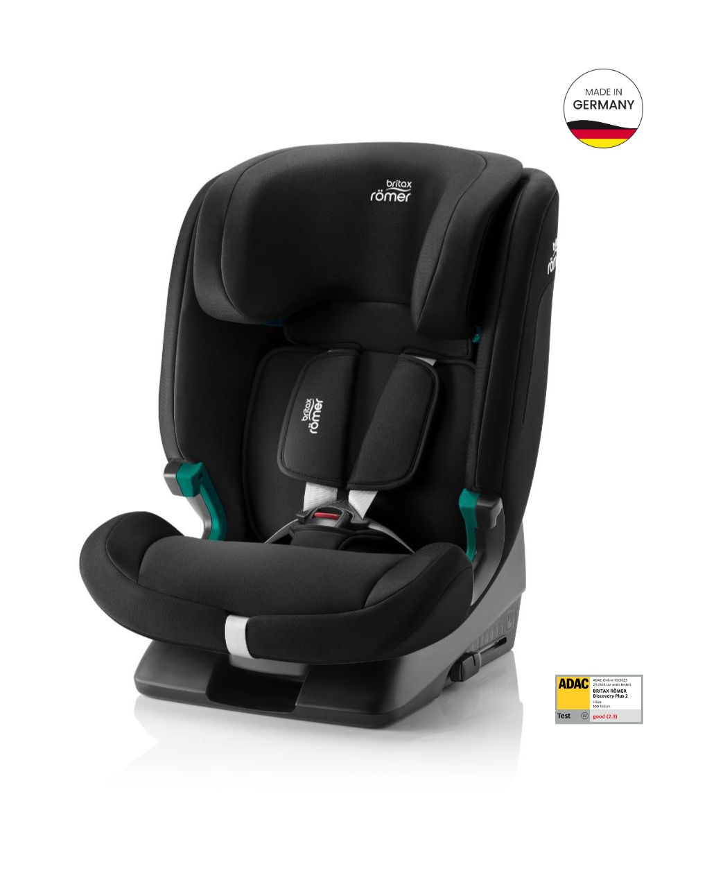 Britax romer κάθισμα αυτοκινήτου evolvafix i-size (76-150cm) space black