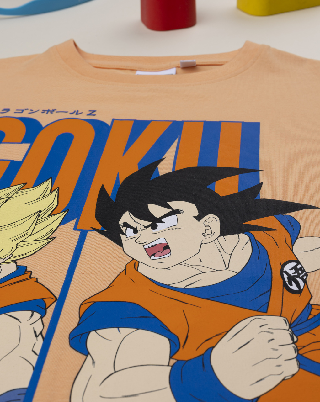 παιδικό t-shirt πορτοκαλί dragon ball για αγόρι - Prénatal
