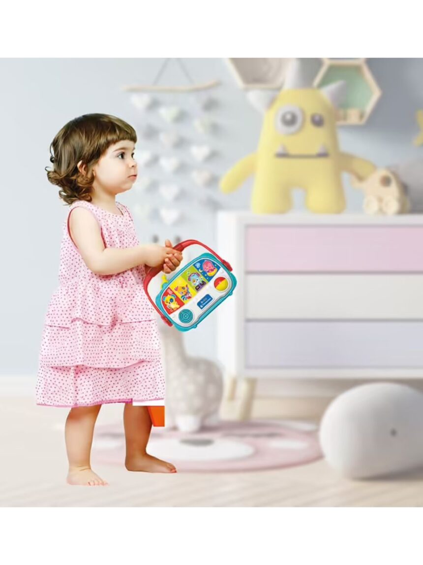 Baby clementoni βρεφικό παιχνίδι baby ραδιόφωνο 1000-17459 - BABY CLEMENTONI