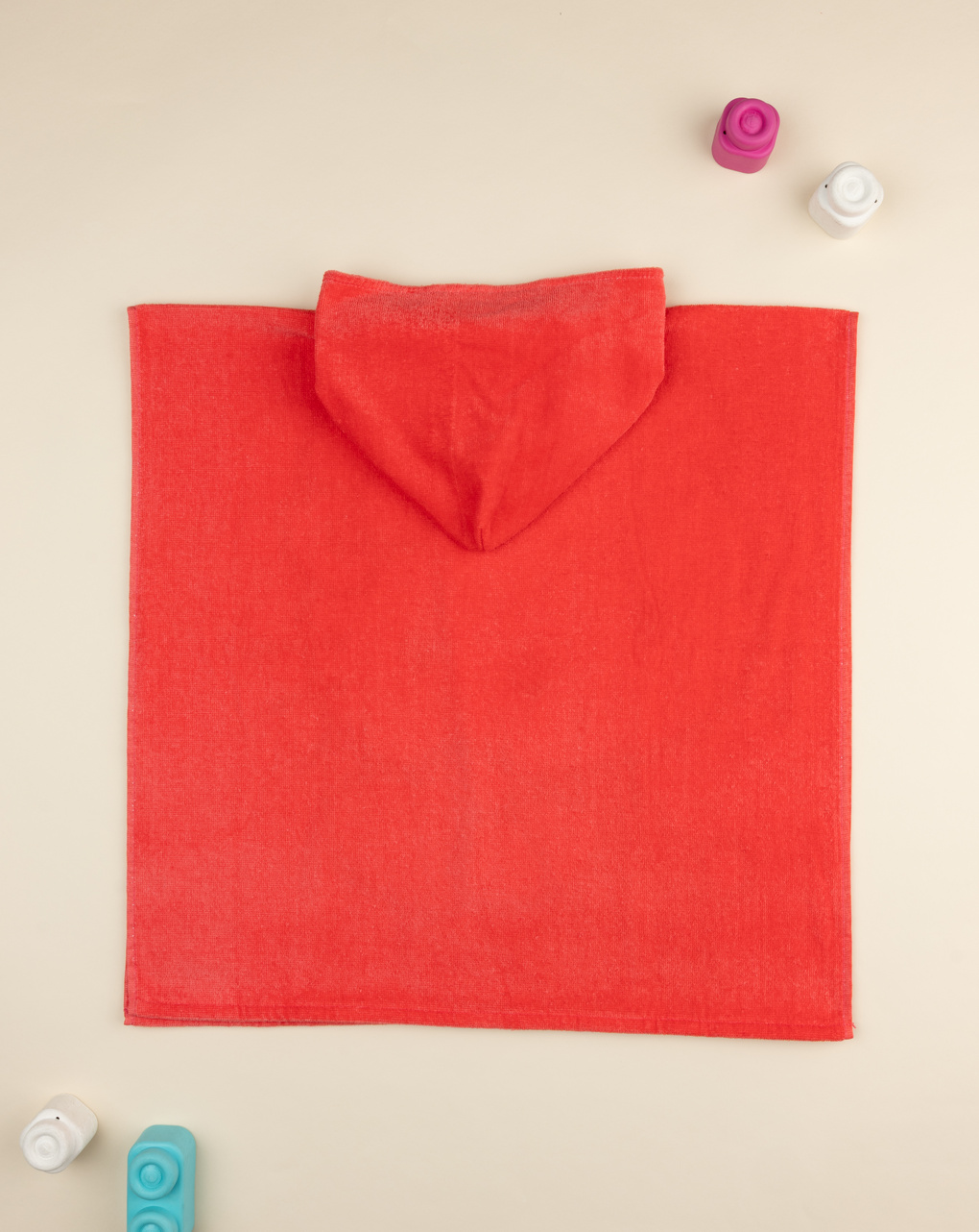 βρεφικό πόντσο θαλάσσης κοραλί hello kitty για κορίτσι - Prénatal