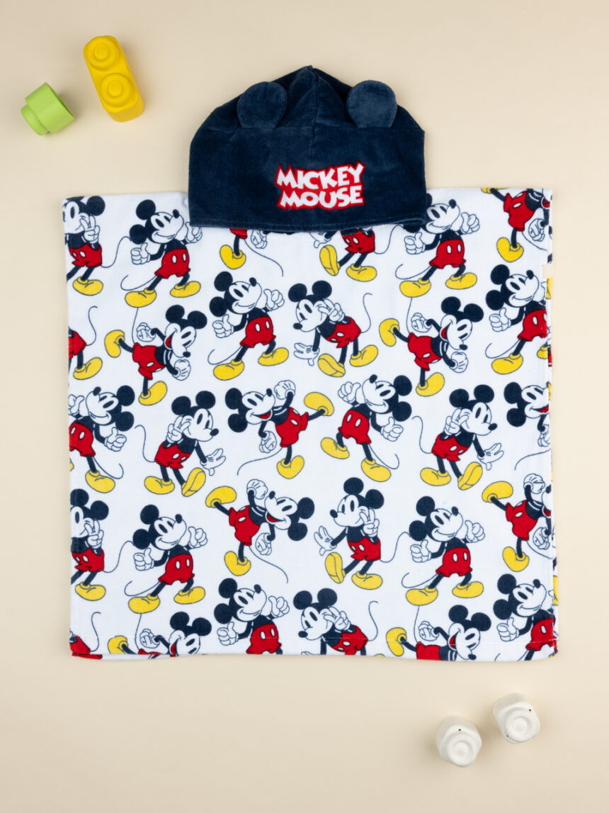 βρεφικό πόντσο θαλάσσης λευκό mickey για αγόρι - Prénatal