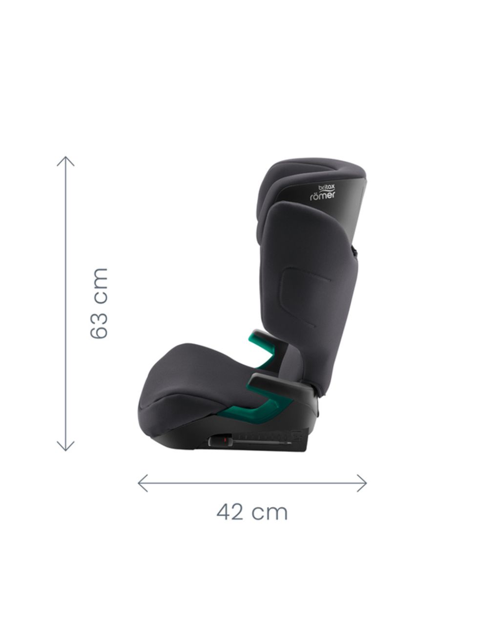 Britax romer κάθισμα αυτοκινήτου discovery plus 2 i-size (100-150cm) midnight grey - Britax/Romer