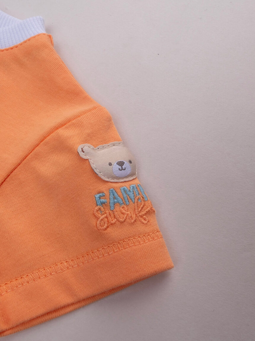 βρεφικό σετ t-shirt και σορτσάκι swimming για αγόρι - Prénatal