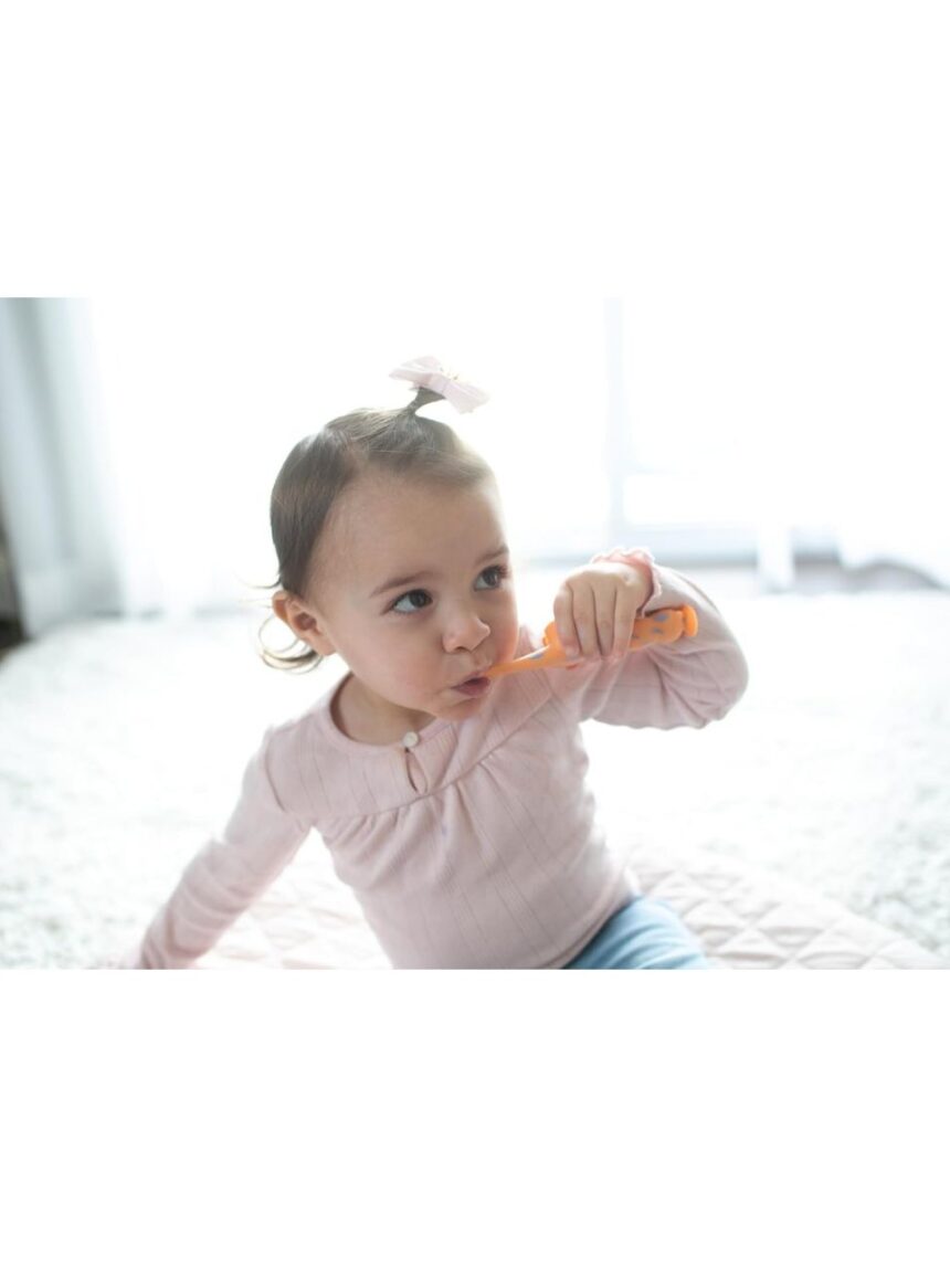 Dr. brown's οδοντόβουρτσα βίδρα orange hg097 - Dr Browns